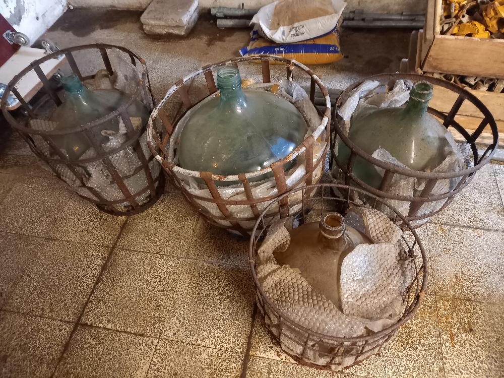 dame jeanne, Antiek en Kunst, Antiek | Glaswerk en Kristal, Ophalen