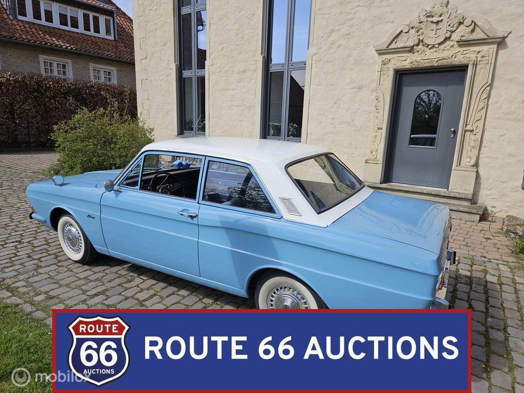 Ford Taunus 12M | 1968 | Route 66 Auctions, Autos, Achat, Entreprise, Boîte manuelle, Autre carrosserie