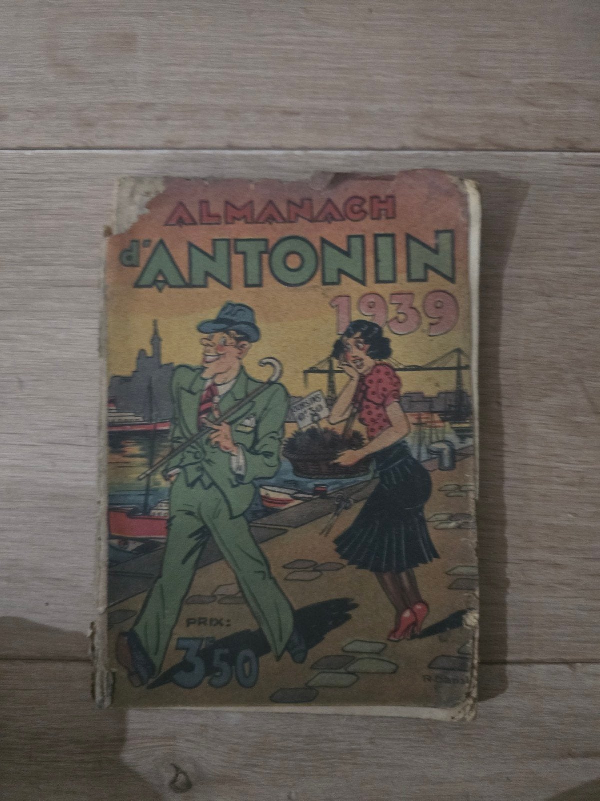 Almanach Antonin V.P. 1939 – Ancien almanach illustré – Vint, Enlèvement ou Envoi