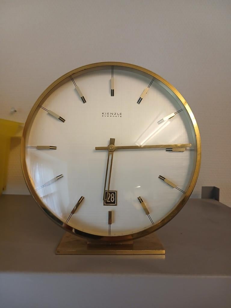 Horloge de table kienzle vintage., Antiquités & Art
