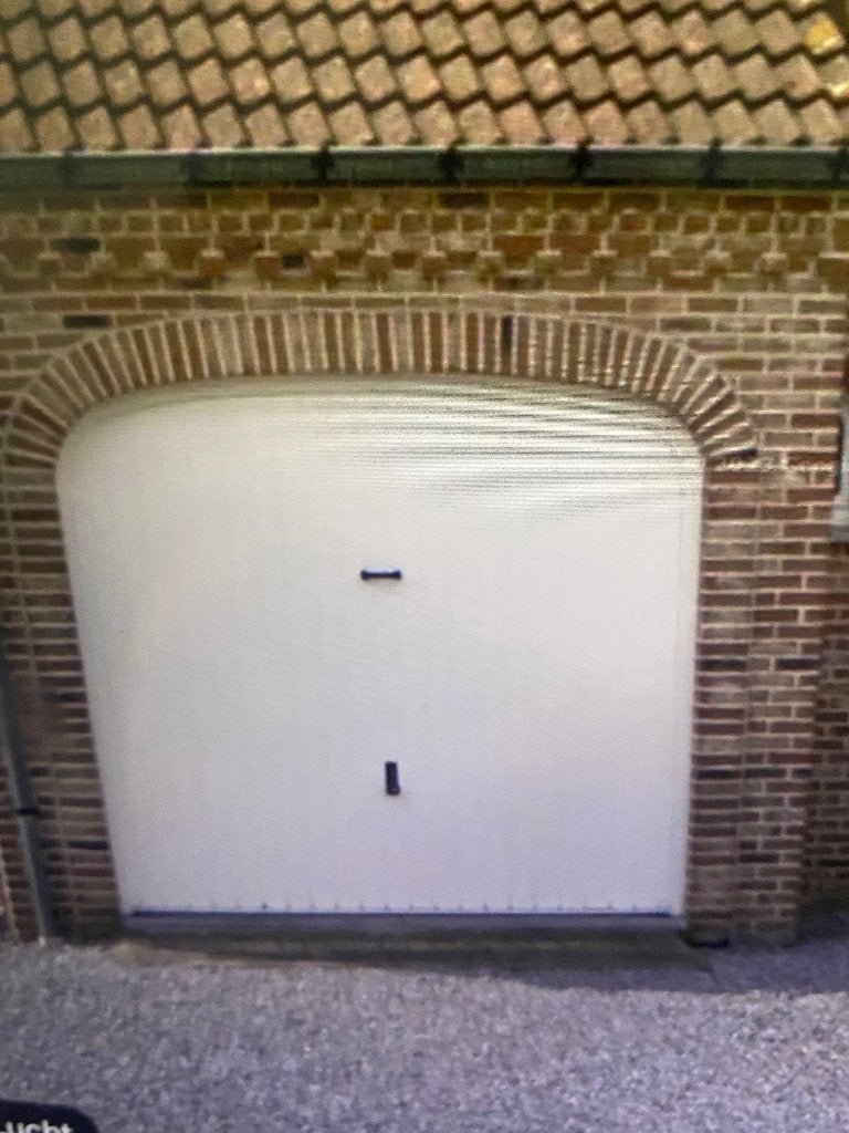 Garagepoort, Ophalen, Gebruikt, Hout, Garagedeur