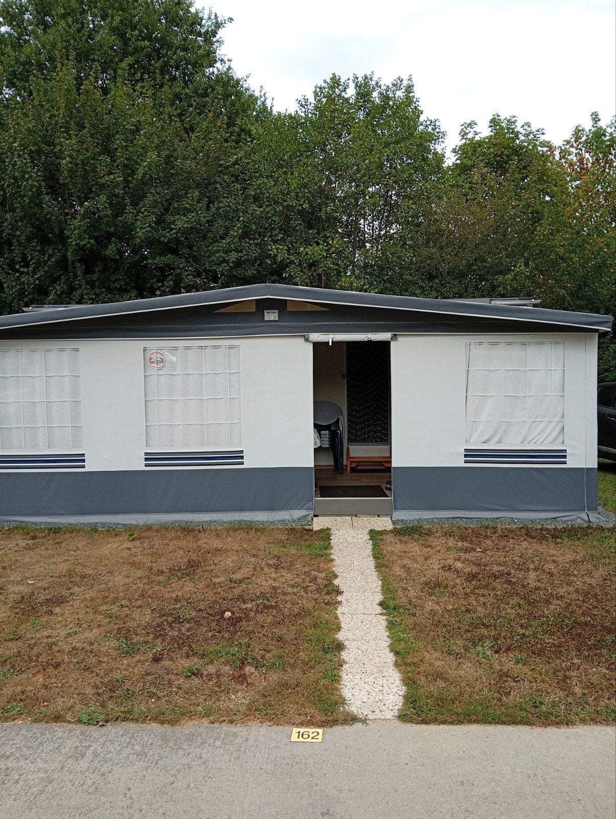 auvent toutes saisons - Vercovan, Caravanes & Camping, Enlèvement, Comme neuf