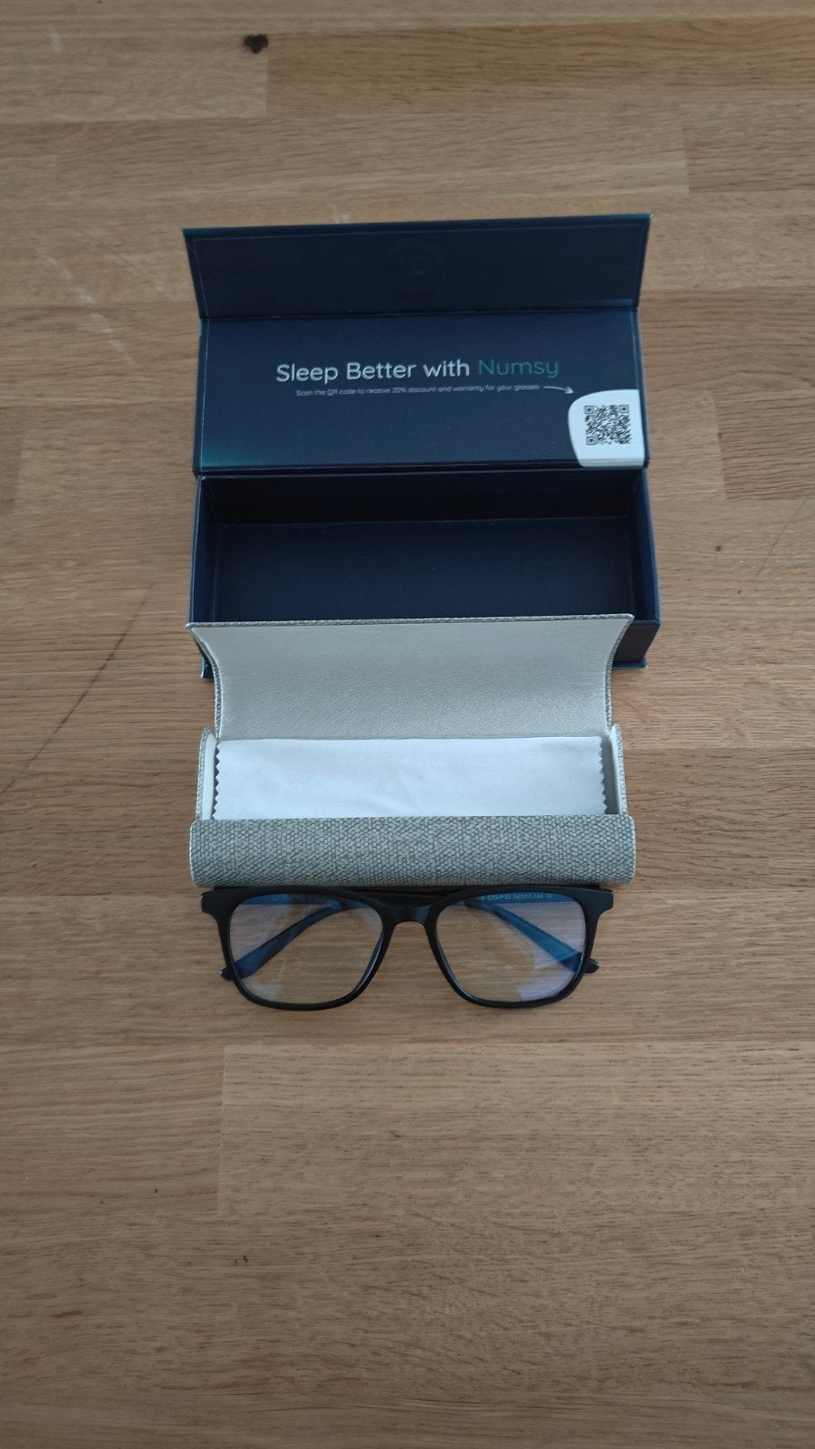 Numsy blauwfilter bril, Ophalen, Bril