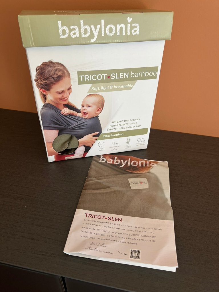 Draagdoek Babylonia Tricot-Slen Bamboo, Enfants & Bébés, Porte-bébés & Écharpe porte bébé, Autres marques, Écharpe de portage