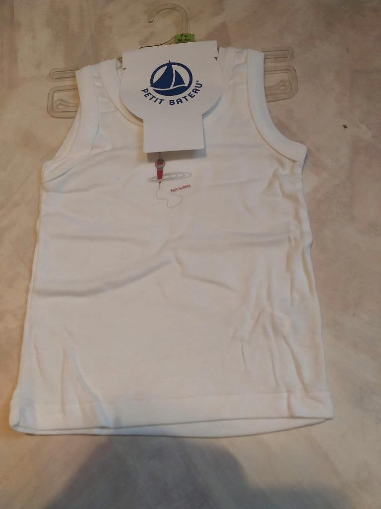 nieuwe onderlijfjes jongens singlets petit bateau 2 jaar, Ophalen of Verzenden, Nieuw