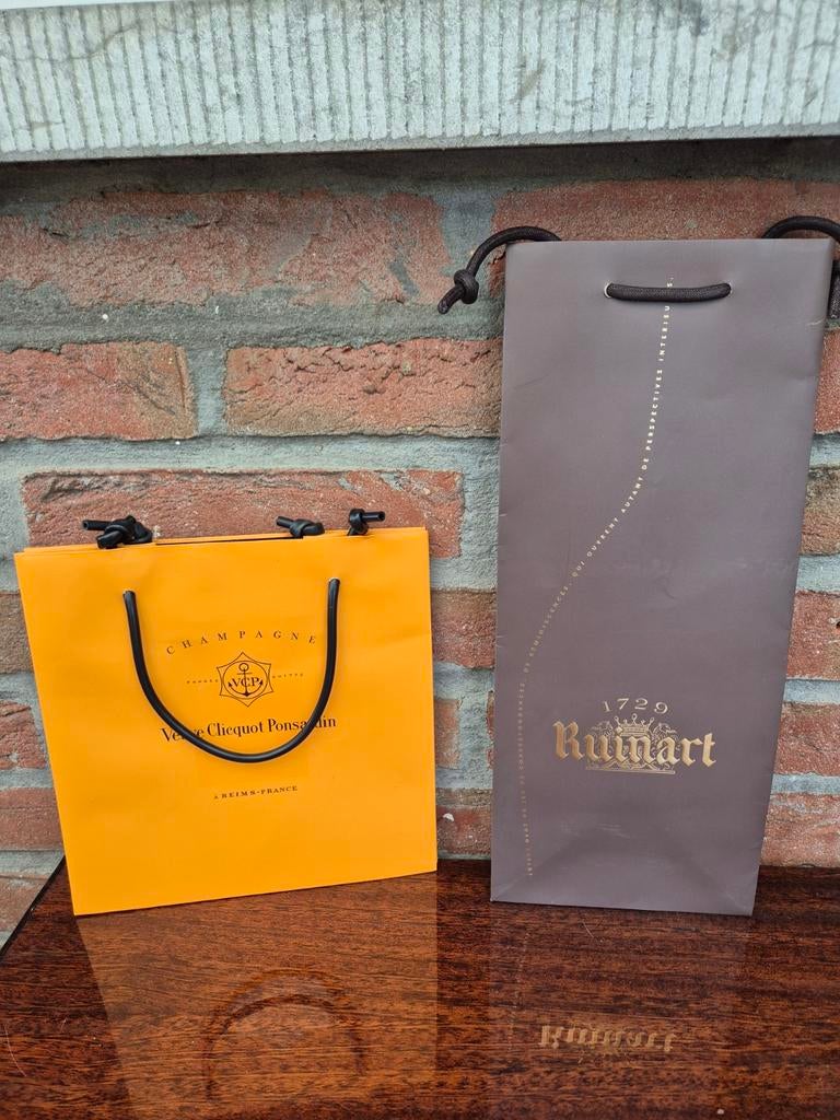 Sac publicitaire Veuve clicquot ou Ruinart neuf, Enlèvement ou Envoi