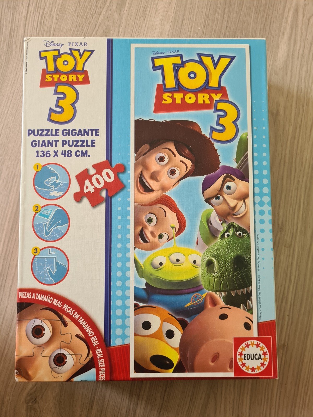 toy story 3 puzzel, Ophalen, Meer dan 50 stukjes, Gebruikt