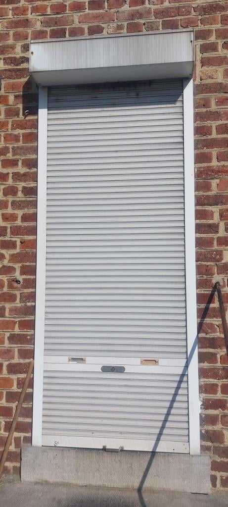 Volet de porte blanc, Bricolage & Construction, Volets, Enlèvement, Utilisé, Blanc, 200 cm ou plus