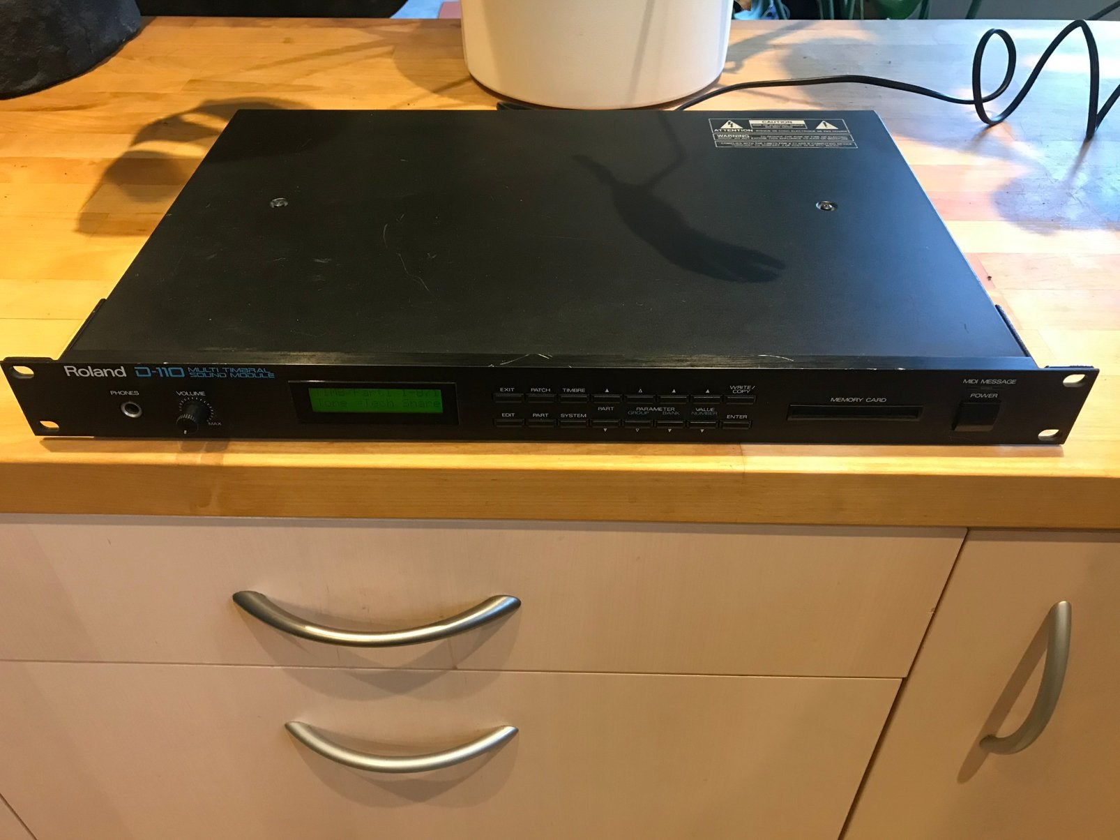 Roland D-110 sound module, Musique & Instruments, Enlèvement, Utilisé, Roland