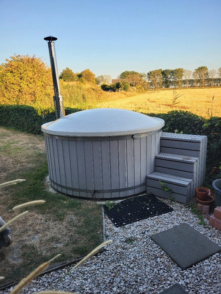 Houtgestookte hottub., Tuin en Terras, Ophalen