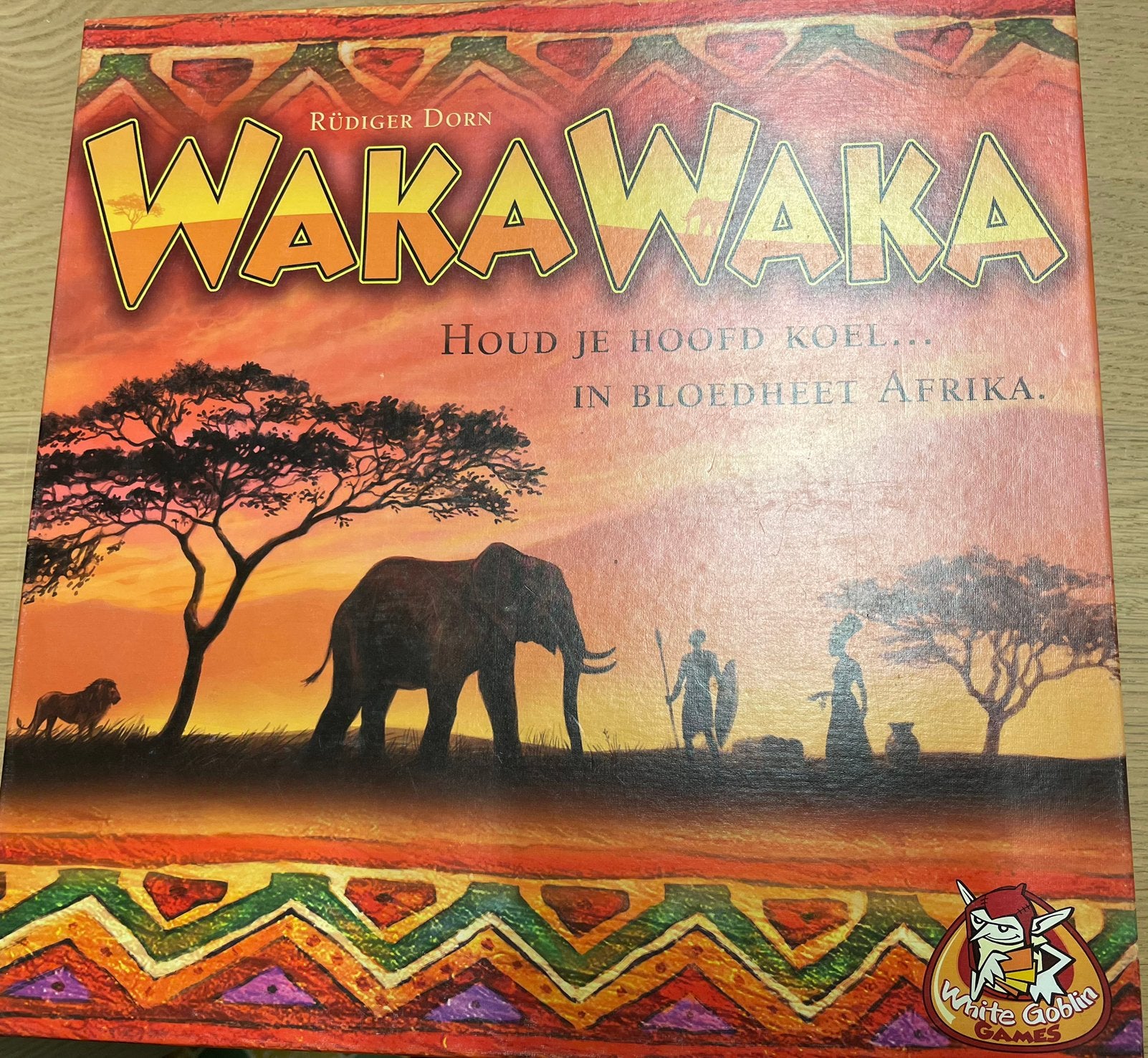 Wakawaka. White Goblin games, Hobby en Vrije tijd, Gezelschapsspellen | Bordspellen, Ophalen, Zo goed als nieuw