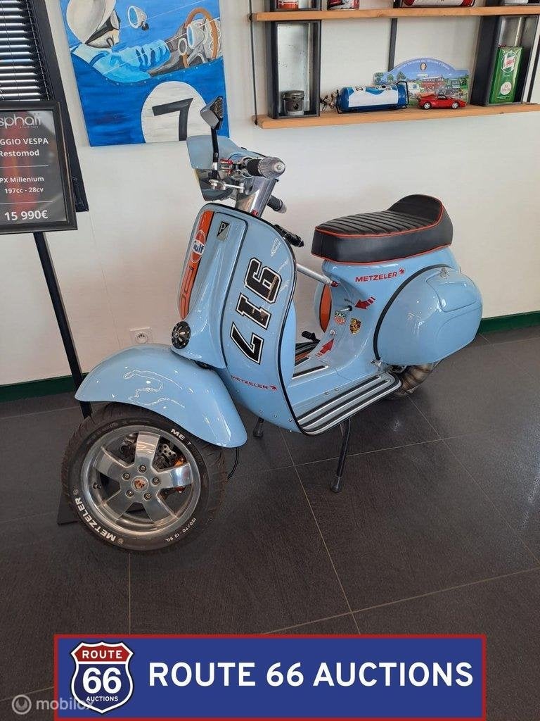 Vespa PX Millennium | 2011 | Route 66 Auctions, Motoren, Overig, Handgeschakeld, Vespa, Gebruikt