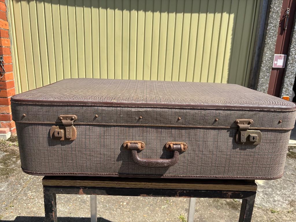 Vintage koffer, 35 à 45 cm, Enlèvement, Autres matériaux, 50 à 60 cm