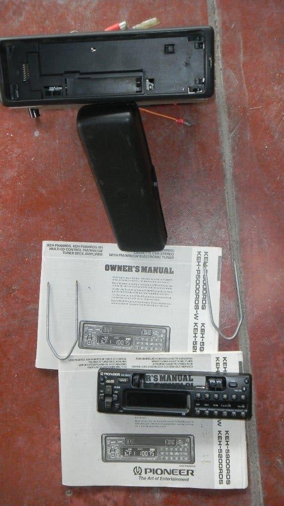 Pioneer autoradio, Autos : Divers, Enlèvement, Utilisé