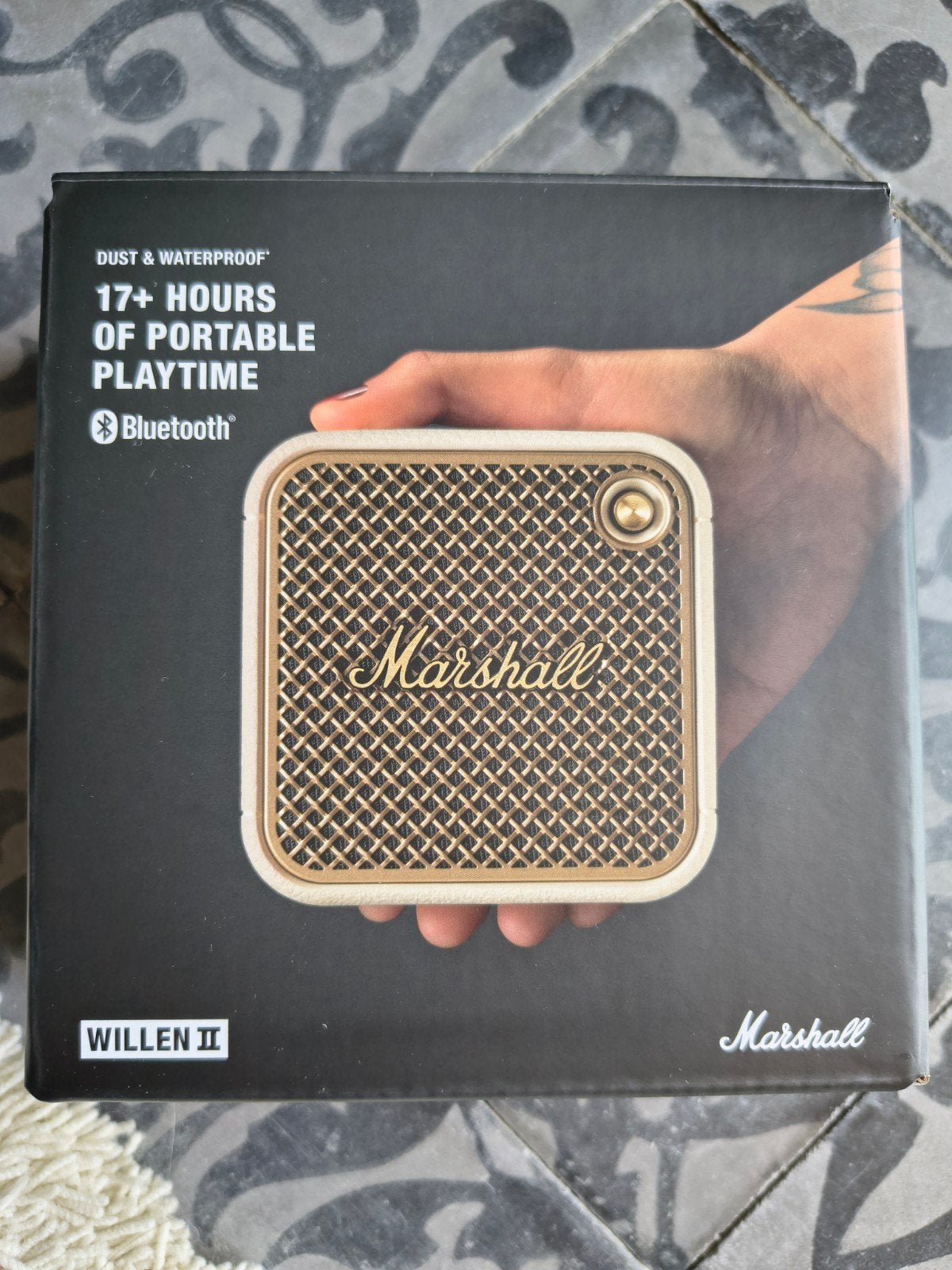 Marshall Willen II bluetooth speaker 
Draagbare speaker met, Bluetooth, Ophalen of Verzenden, Draagbare speaker