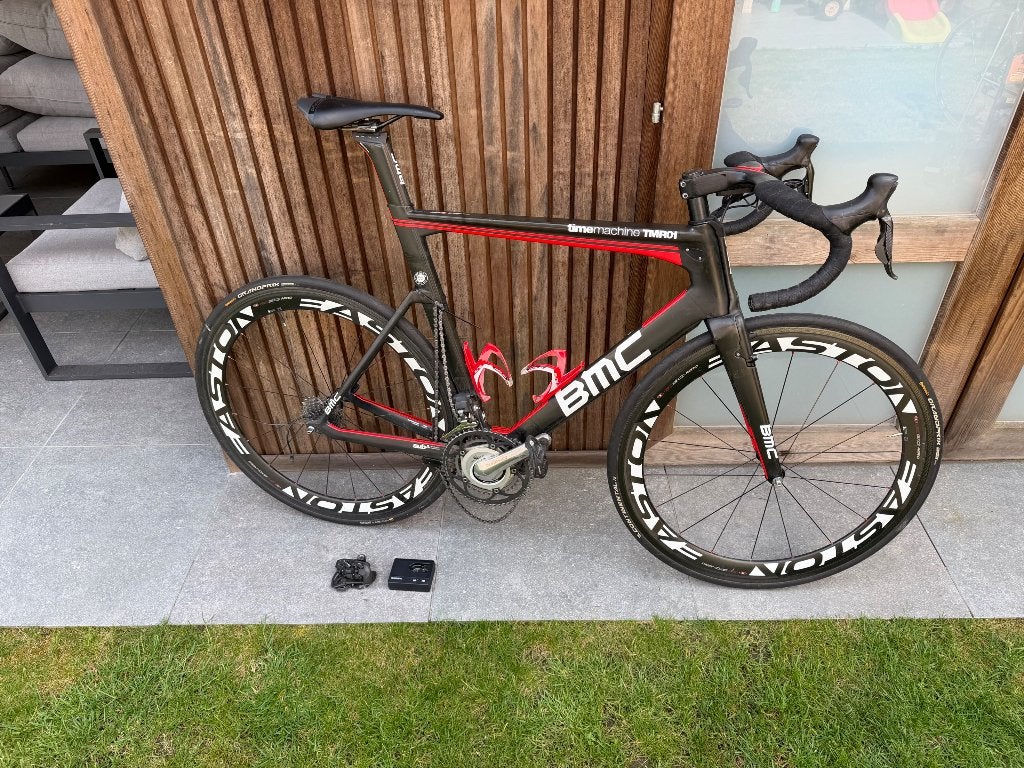 BMC timemachine TMR01 racefiets Shimano dura-ace DI2, Vélos & Vélomoteurs, Autres marques, Frein sur jante, 57 à 61 cm, Enlèvement