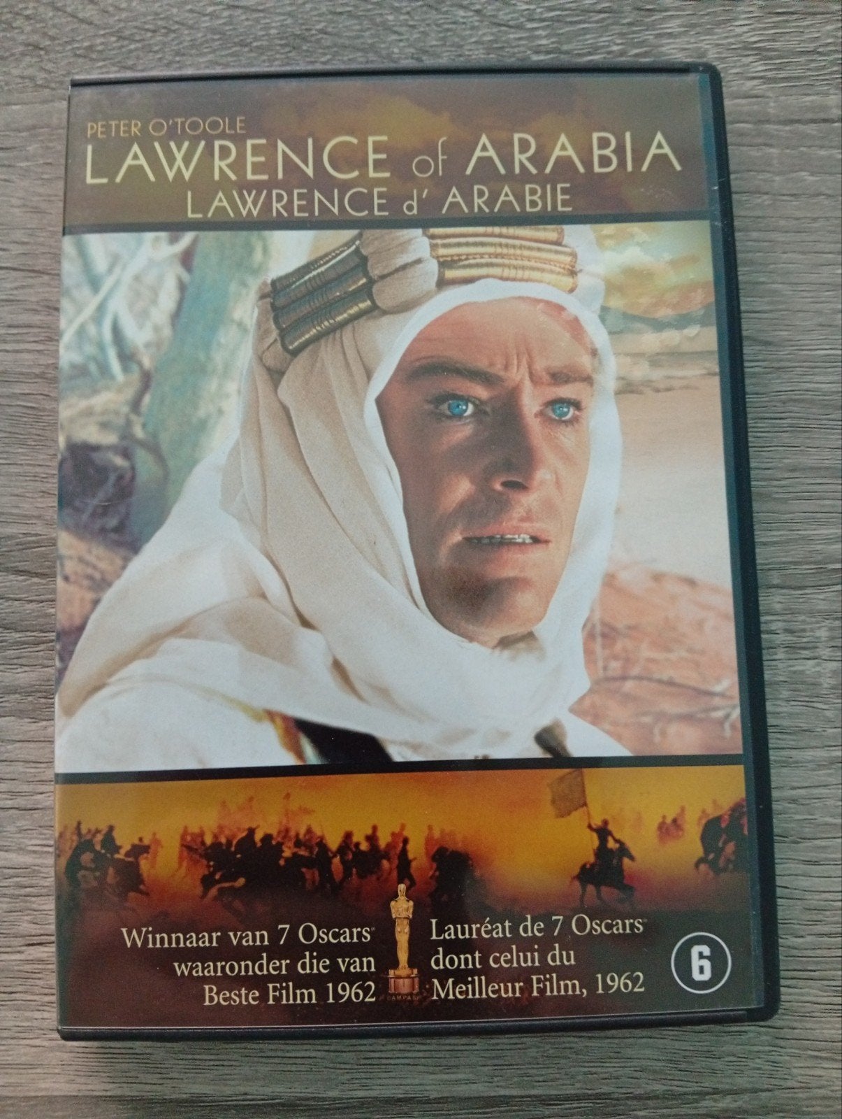 Lawrence of Arabia avontuur dvd Peter o'toole, Cd's en Dvd's, Nederlands, Ophalen of Verzenden, Vanaf 6 jaar, Engels