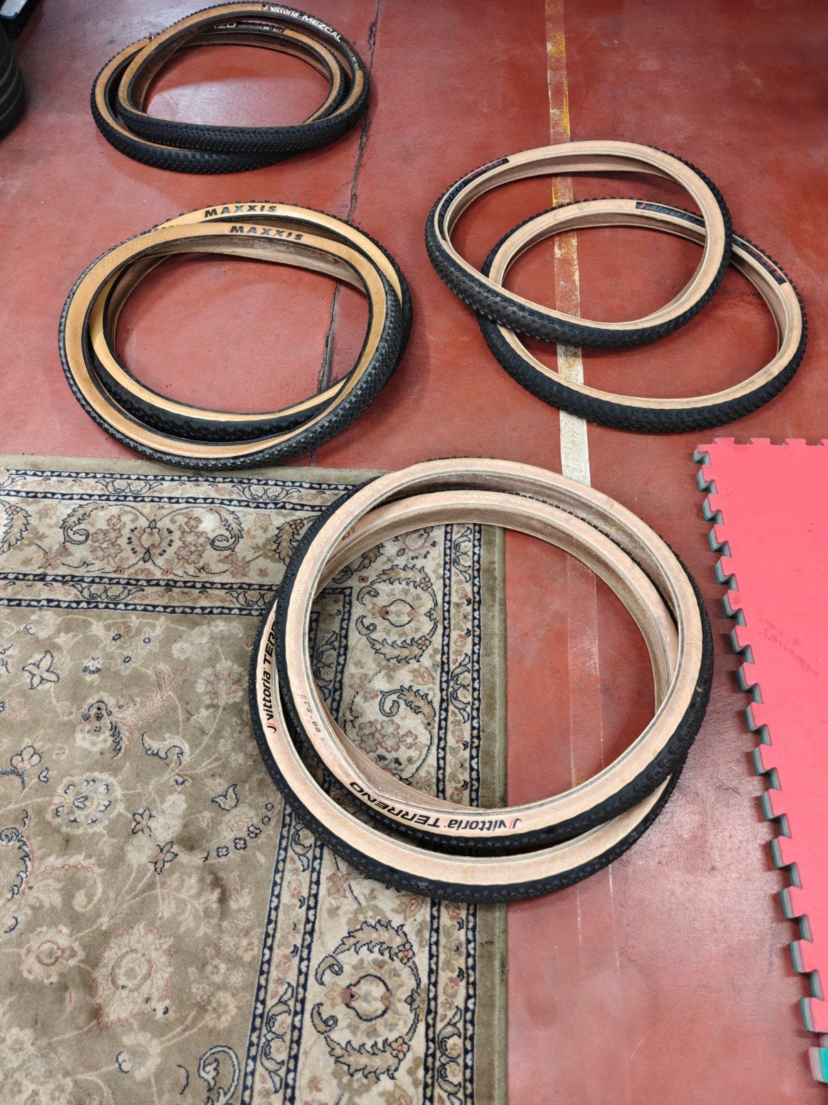 mtb banden en fietsen te koop, Ophalen