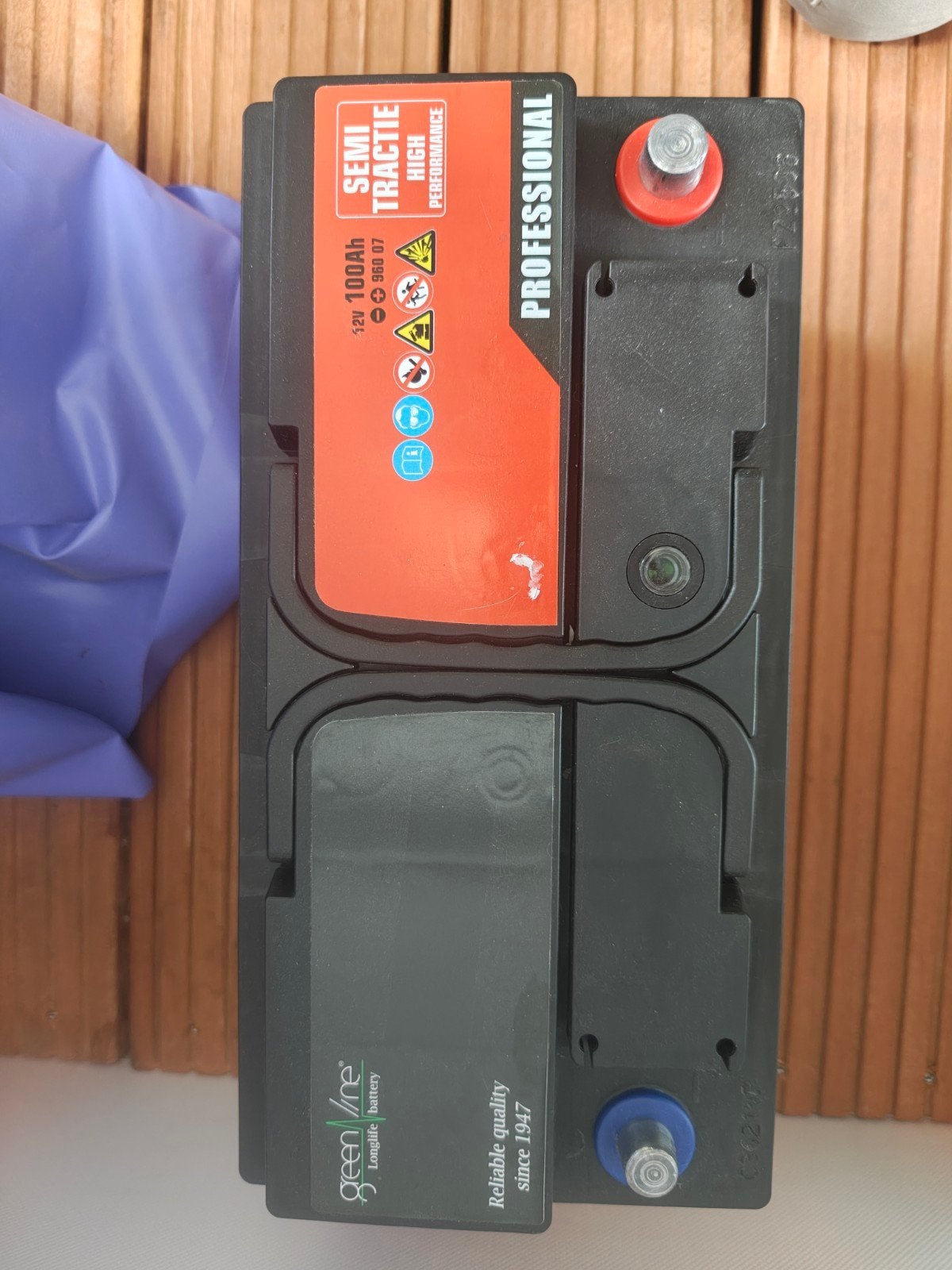 Batterij voor mobilhome, boot enzo ...., Ophalen