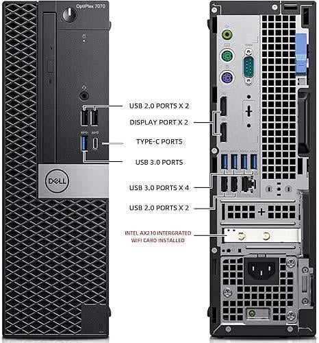 Dell OptiPlex 7070 SFF / i7-9700 / 32GB / 256GB, 256 GB, 32 GB, Utilisé, SSD