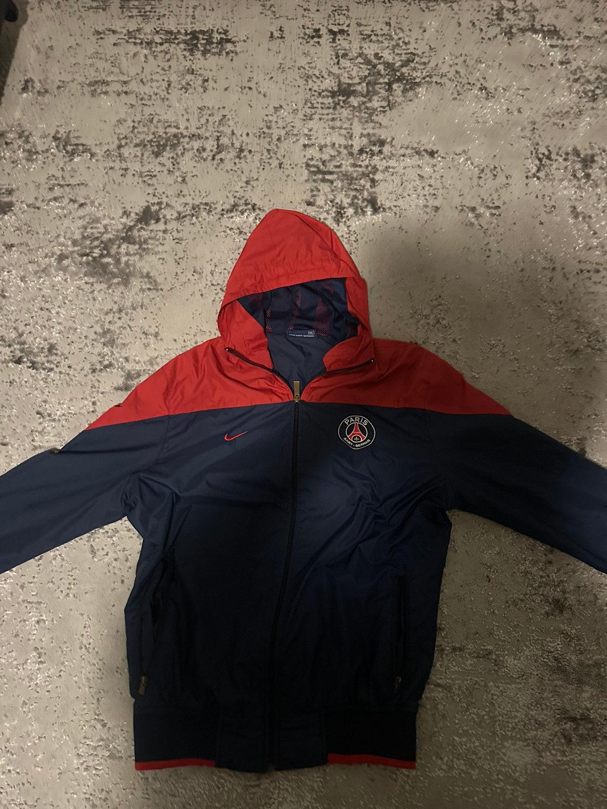 Nike PSG vest, Kleding | Heren, Verzenden, Zo goed als nieuw, Overige maten, Meerkleurig