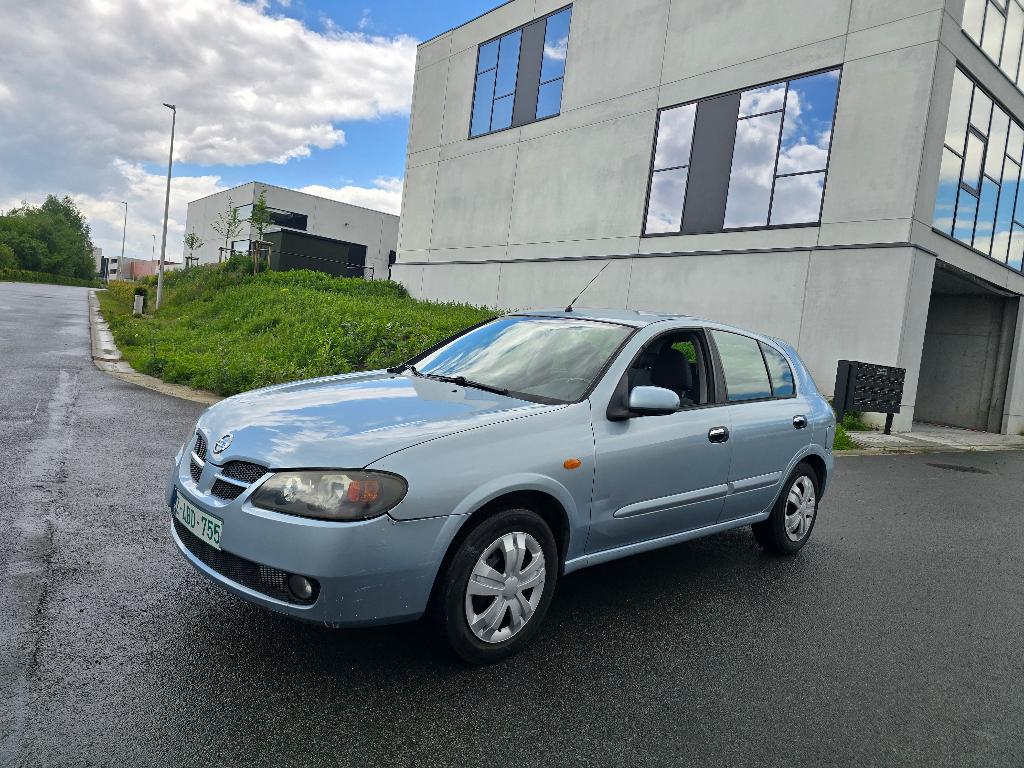 Nissan Almera 1.5 dCi - 148 000KM - 02/2005, Auto's, Nissan, 4 deurs, Stof, Zwart, 127 g/km