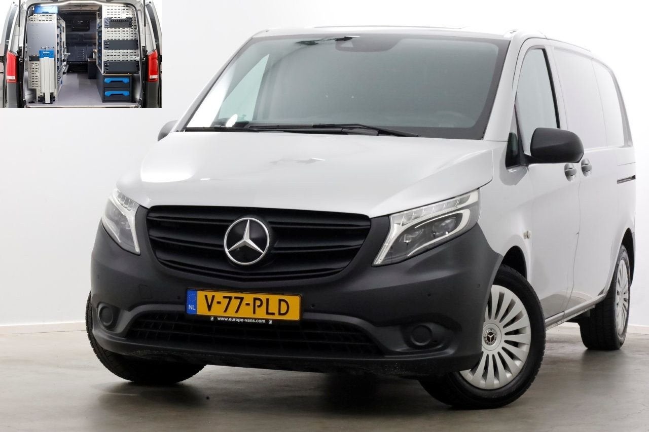 Mercedes-Benz Vito 114 CDI 136pk Compact 9G Automaat 2x Schu, Auto's, Mercedes-Benz, Bedrijf, Diesel, Parkeersensor