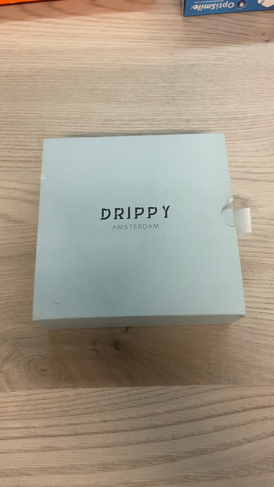 Drippy Amsterdam iced out chain, Handtassen en Accessoires, Kettingen, Ophalen, Verstelbaar, Nieuw, Grijs