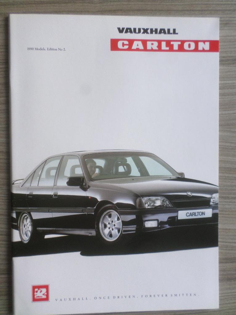 Brochure de l'Opel Omega Vauxhall Carlton, Enlèvement ou Envoi, Opel