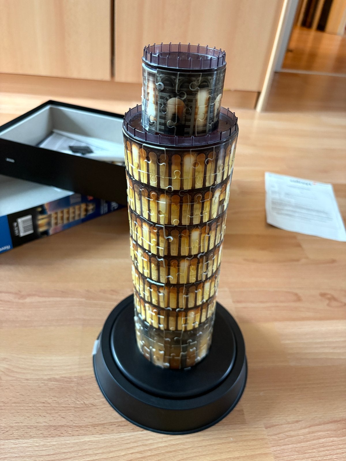 3D puzzel pizza toren, Hobby & Loisirs créatifs, Sport cérébral & Puzzles, Enlèvement ou Envoi, Moins de 500 pièces, Comme neuf