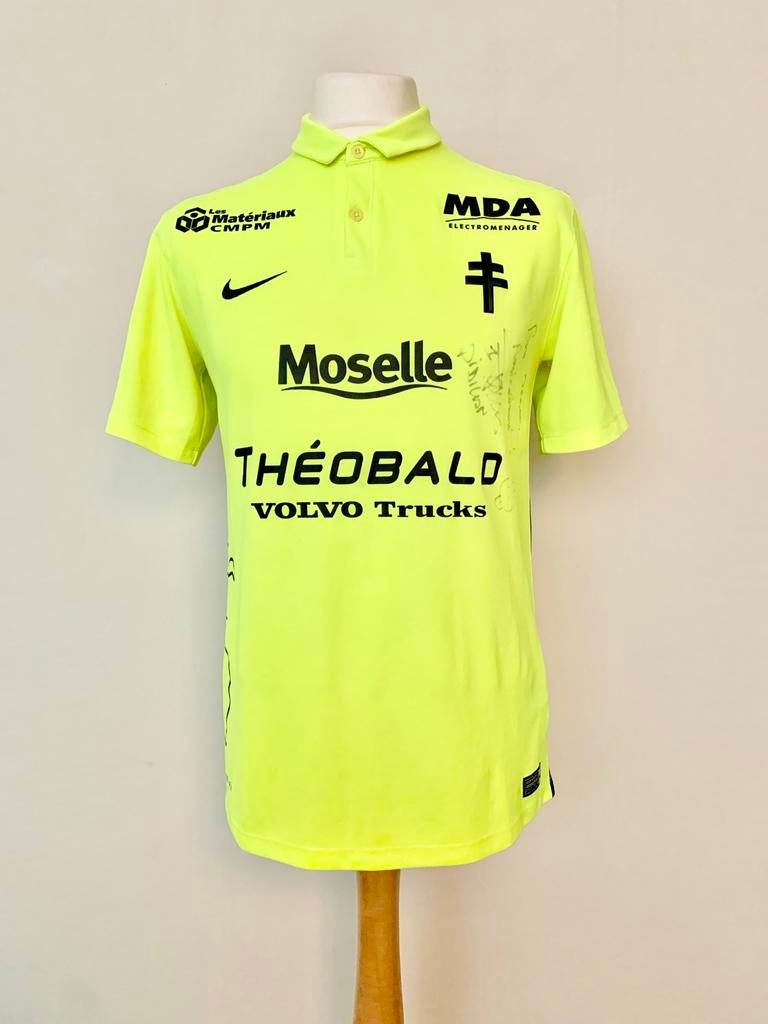FC Metz 2015-2016 Third GK Didillon signed football shirt, Taille L, Enlèvement ou Envoi, Utilisé, Maillot