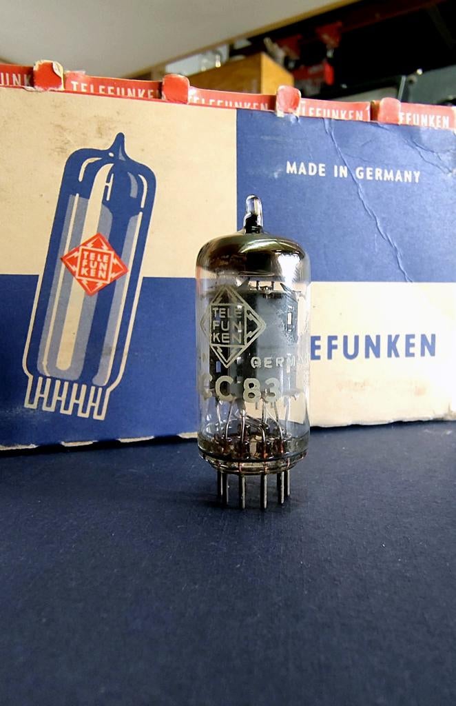 Telefunken ECC83 getest, Ophalen of Verzenden, Buis of Buizen