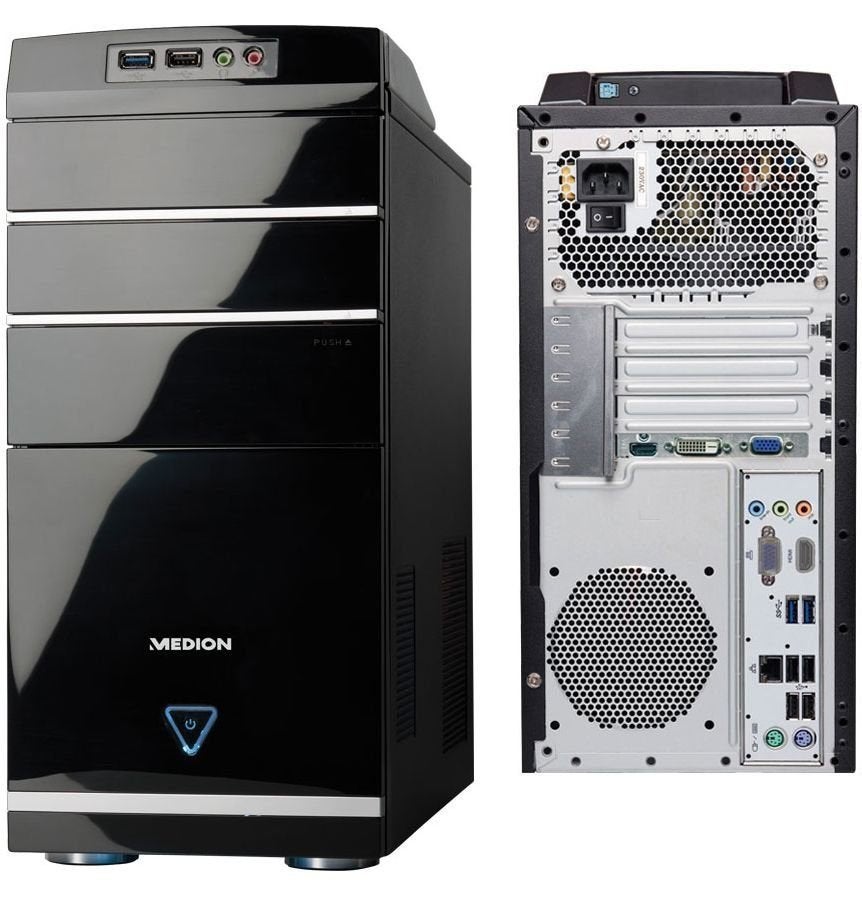 PC Intel I5 Windows 11 + SSD + HDD + Suite Microsoft Office, Médion, Comme neuf, HDD, 1 TB