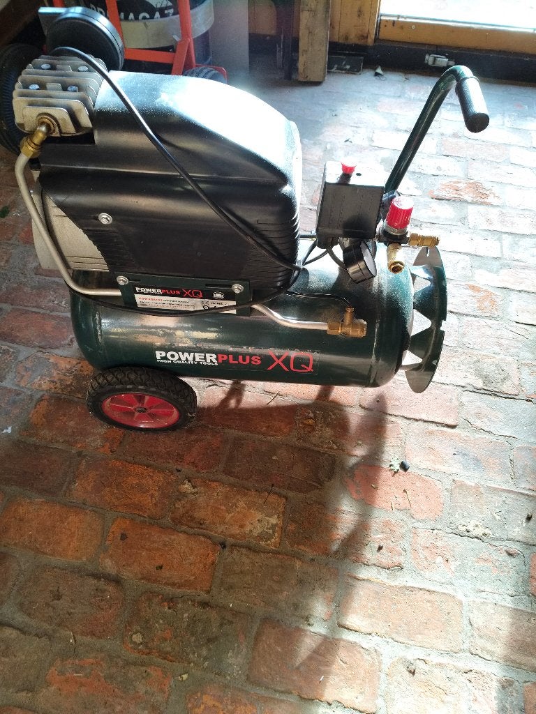 Compressor, Doe-het-zelf en Bouw, Ophalen, Gebruikt, 6 tot 10 bar, 25 tot 100 liter