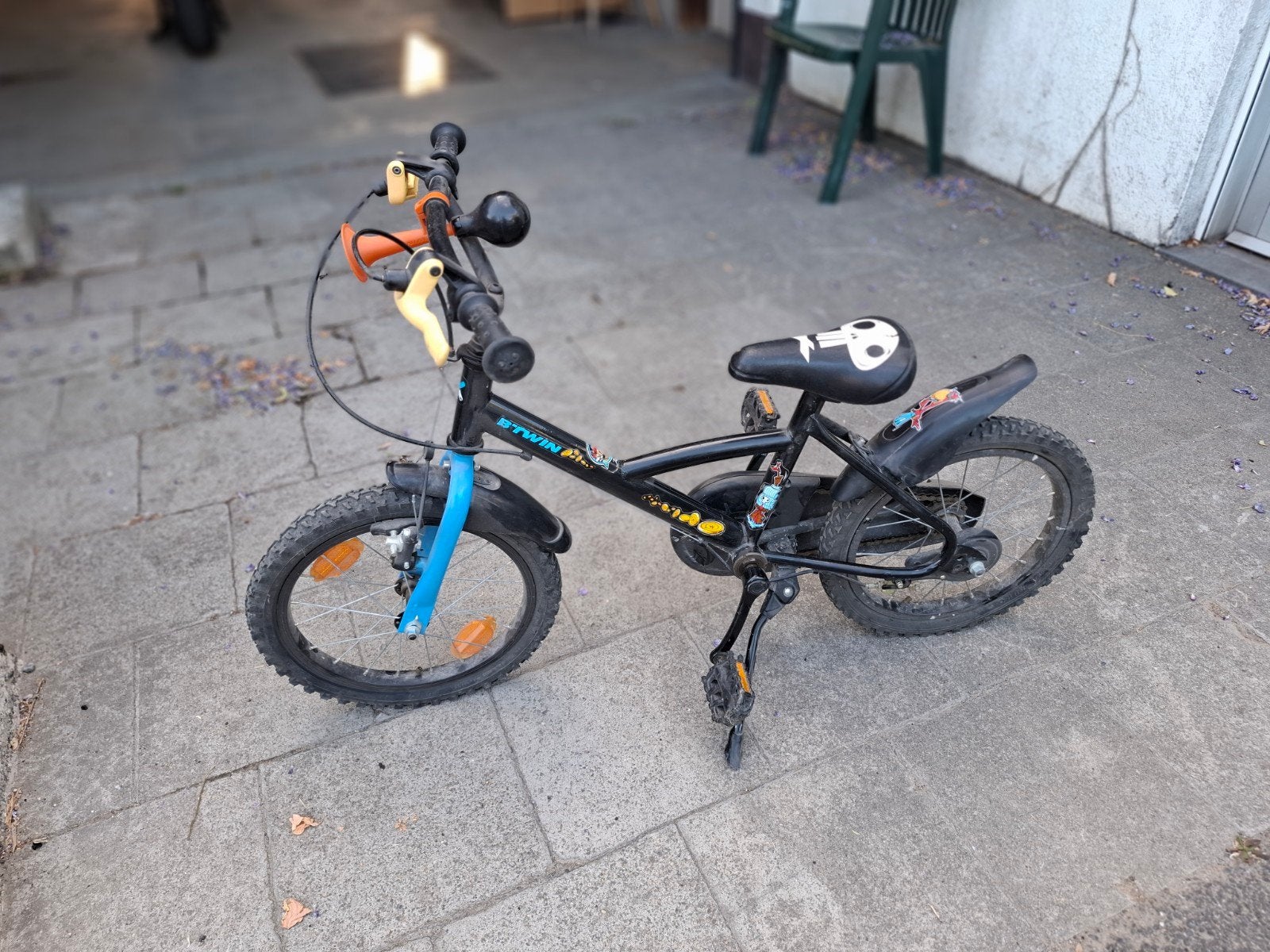 Velo B twin 16 pouces., Vélos & Vélomoteurs, Frein à tambour, Enlèvement, Utilisé, 16 pouces