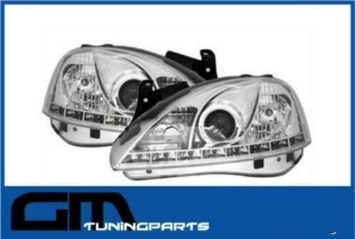 # Devil eyes led koplampen opel corsa c #, Neuf, -, Opel, -