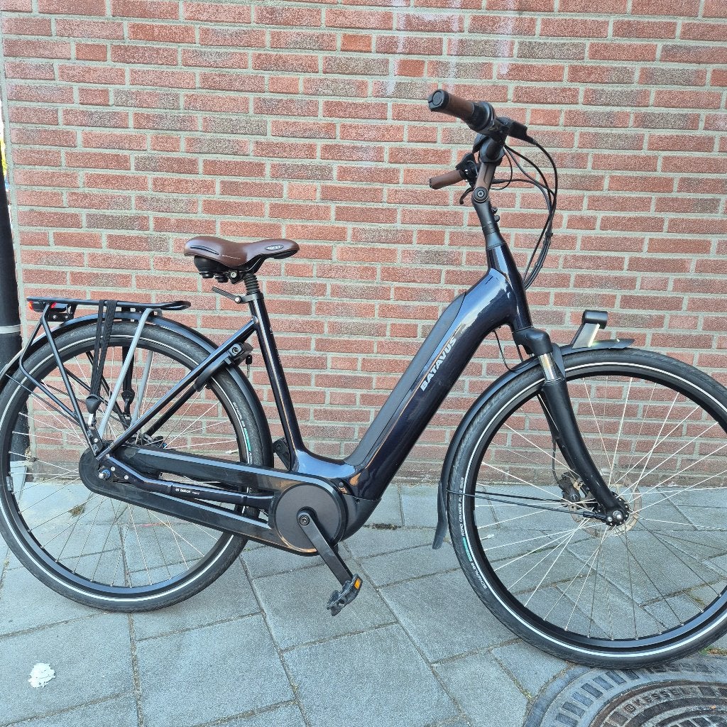 Batavus met Bosch middenmotor, Fietsen en Brommers, Elektrische fietsen, Ophalen, Batavus, Zo goed als nieuw, 51 tot 55 cm