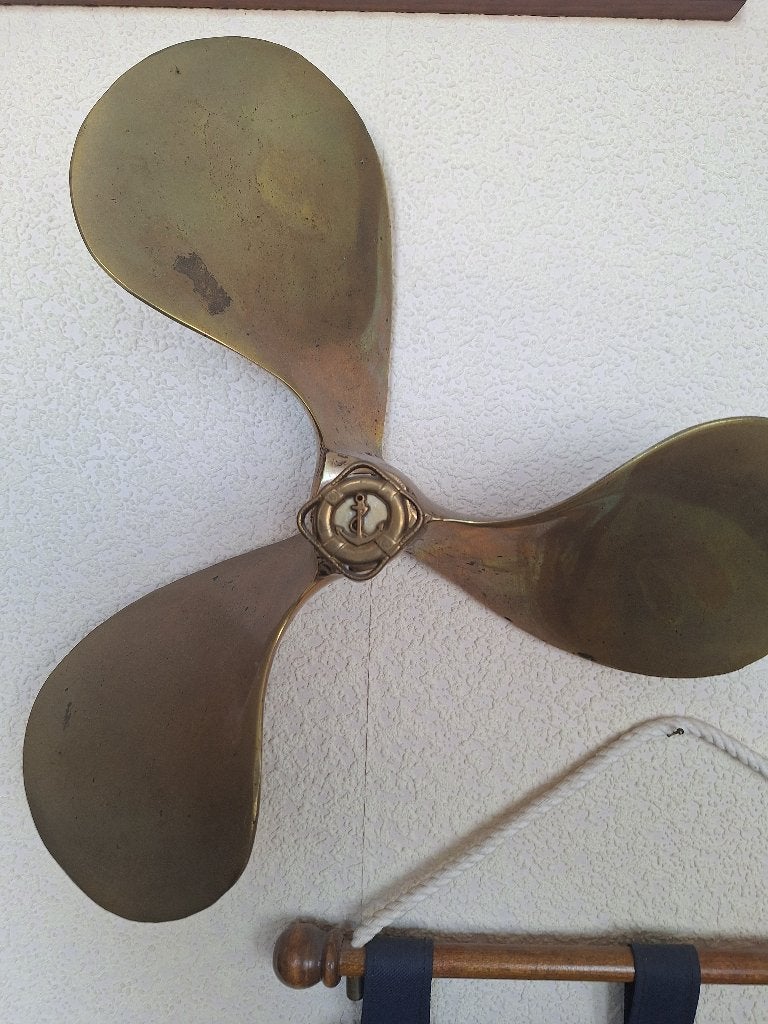 Decoratie scheepsschroef propeller, Ophalen, Gebruikt, Motorboot, Schaalmodel
