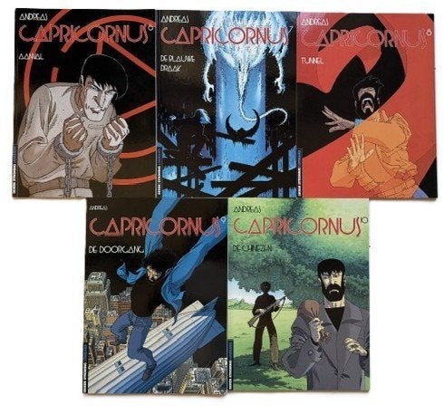 Andreas Capricornus 6-10 SC 2003 Lombard, Boeken, Complete serie of reeks, Nieuw, Ophalen of Verzenden, Andreas