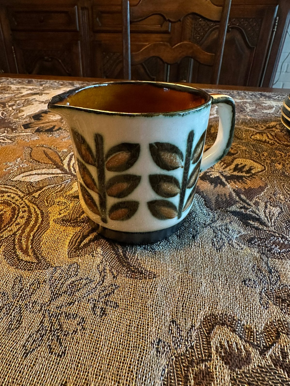 Magnifique pot à lait Boch Rambouillet vintage (1966), Enlèvement ou Envoi