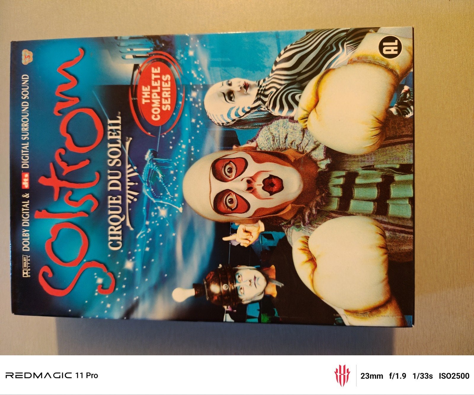 Solstrom DVD Cirque So Soleil., Enlèvement ou Envoi, Néerlandais, Néerlandais