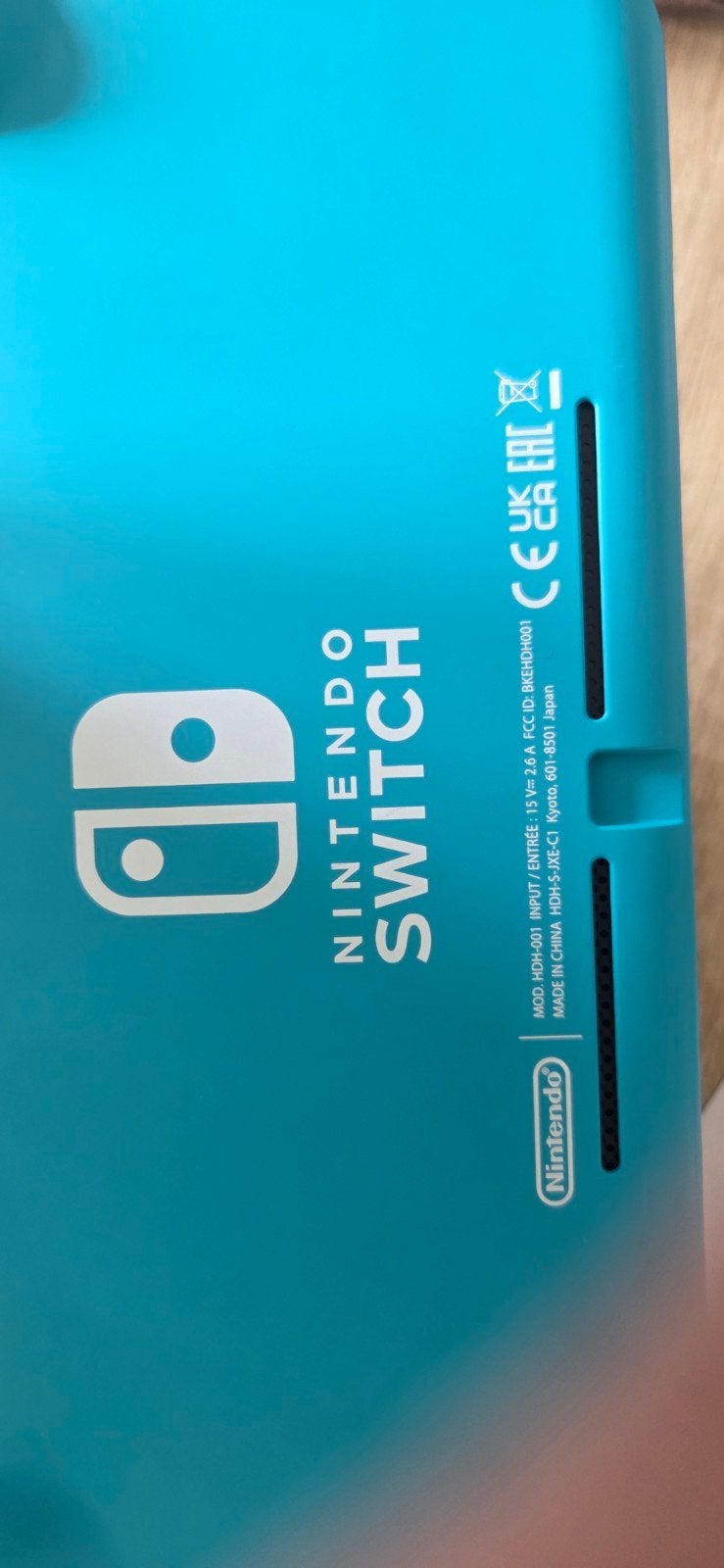 Nintendo switch lite, Enlèvement, Turquoise, Comme neuf