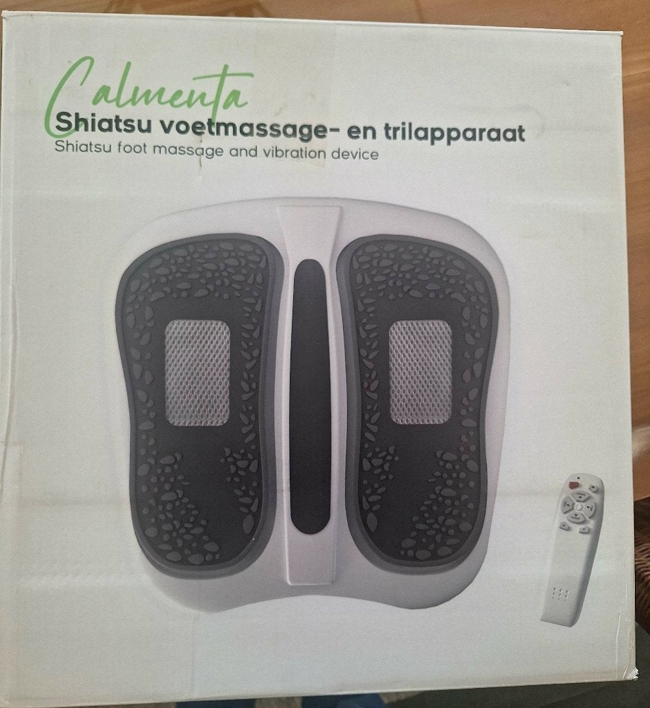 Shiatsu voetmassage- en trilapparaat Calmenta, Ophalen, Zo goed als nieuw, Apparaat