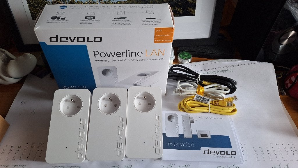 Devolo dLAN 550 duo+ - CPL, Ophalen of Verzenden, Zo goed als nieuw, Devolo