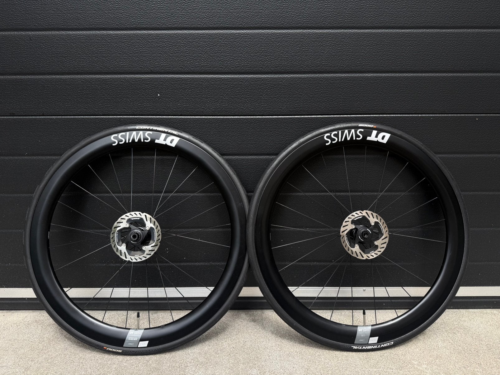 DTSwiss 1400 ARC 50 mm Disc Carbon Wielen, Wiel, Gebruikt, Ophalen of Verzenden, Racefiets