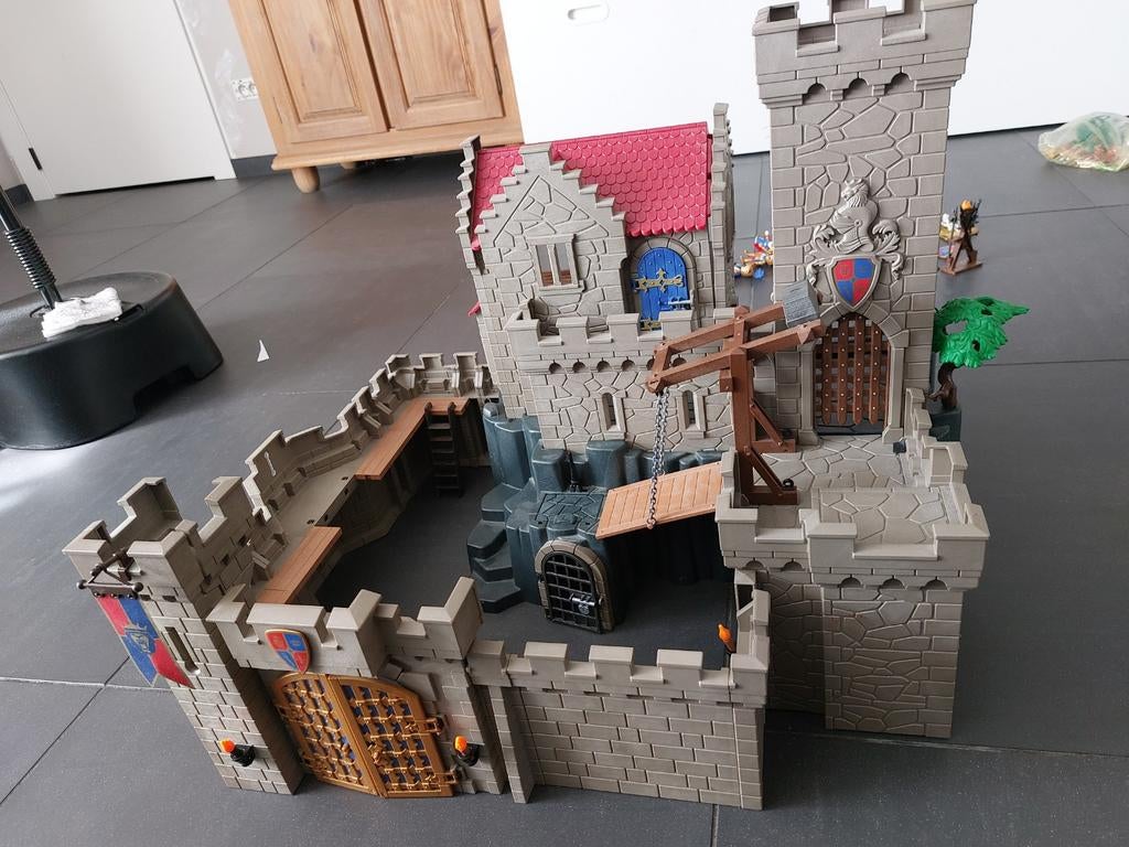 Playmobil groot ridderkasteel 6000, Ophalen