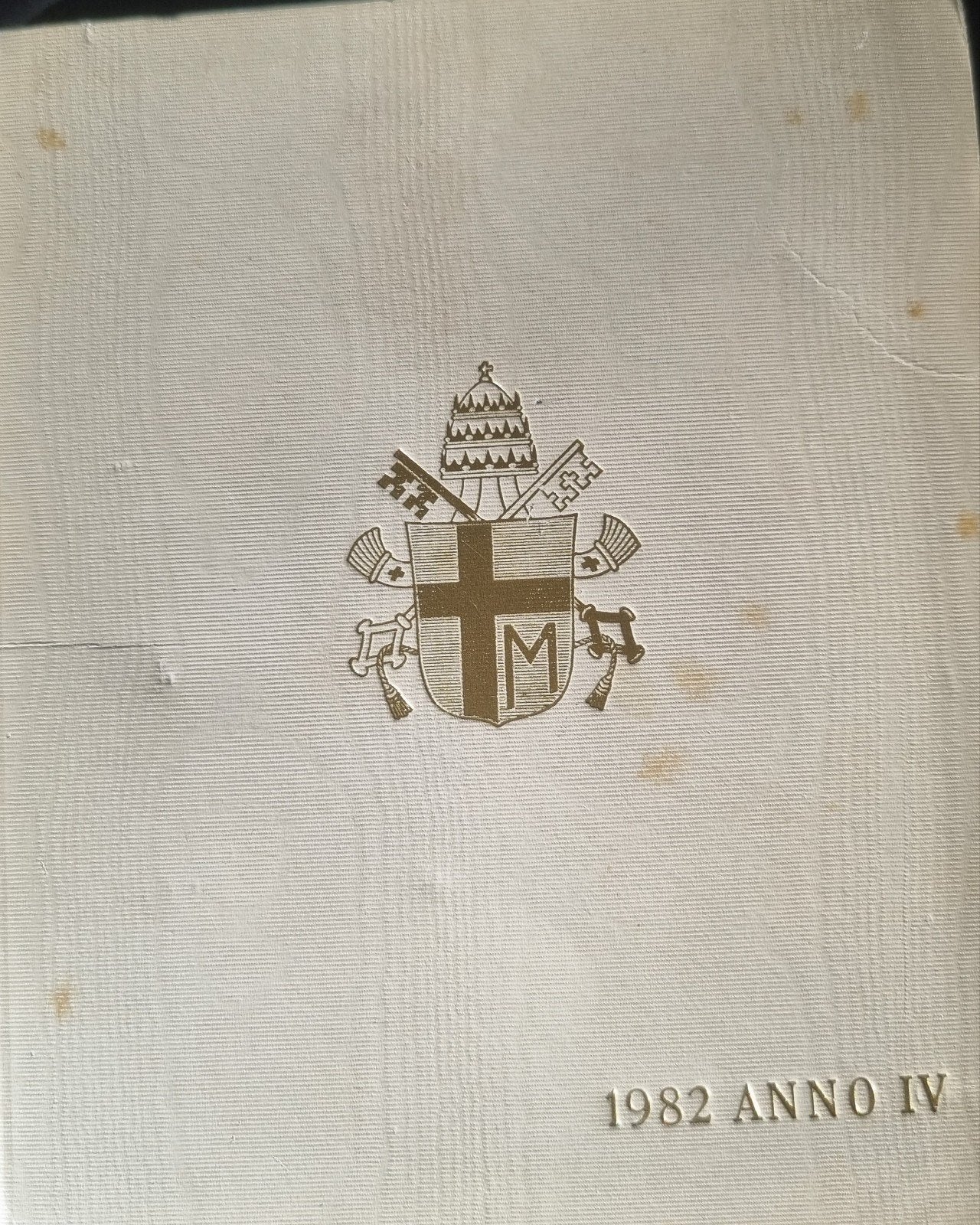 Officiële Muntenset Vaticaan 1982 –Johannes Paulus II, Postzegels en Munten, Ophalen of Verzenden, Zilver