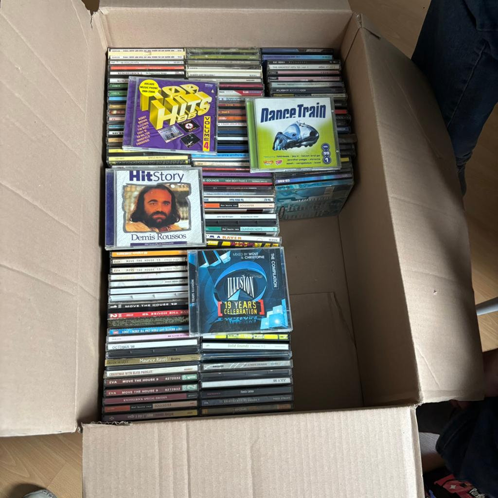 Cd’tjes, Enlèvement, Comme neuf