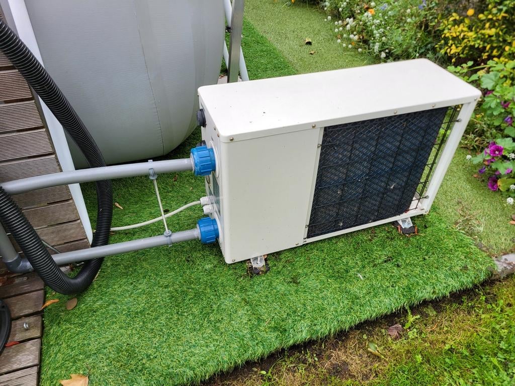 warmtepomp voor zwembad, Ophalen