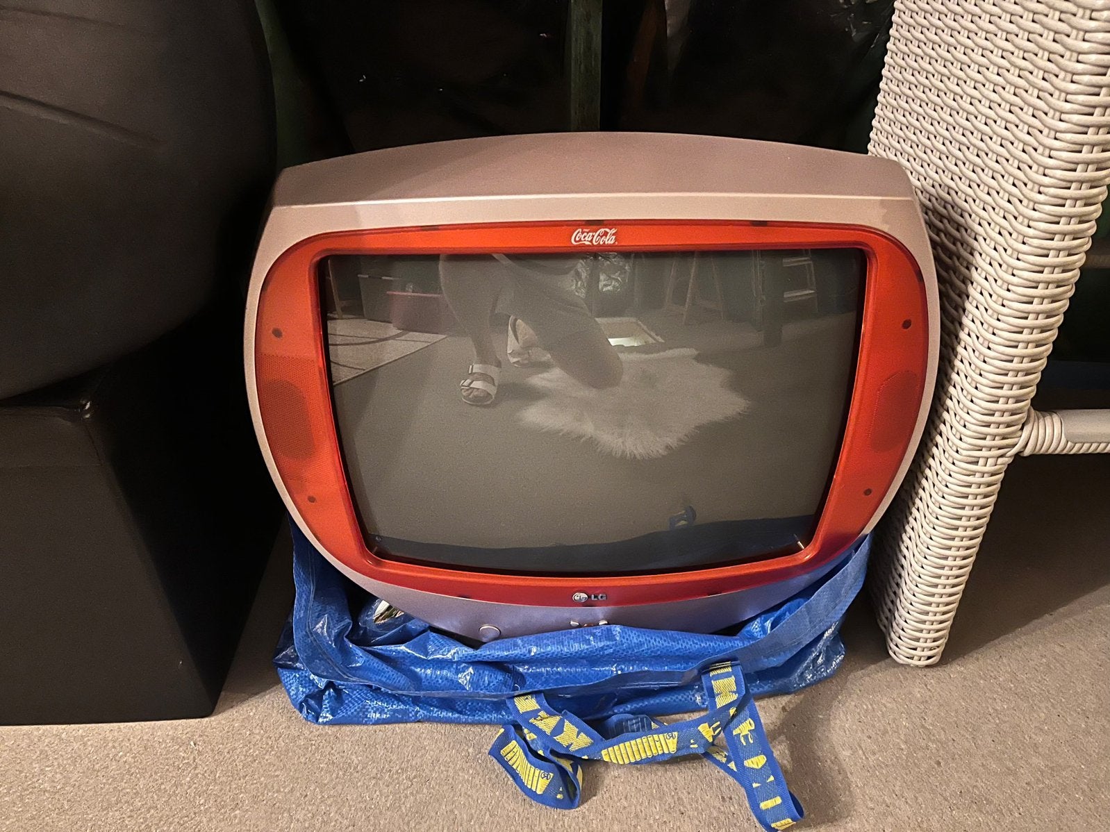 Zeldzame Retro LG Coca-Cola TV – Perfect voor Retro Gaming, Ophalen